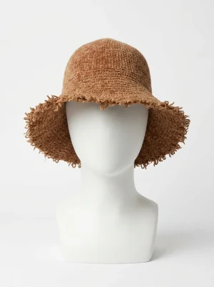 Chapeau cloche viscose femme ajustable style bohème - Vue 1 - Chapeau cloche